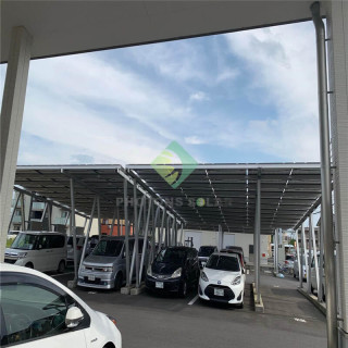 Aluminum solar carport
